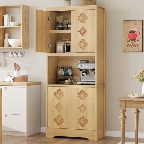 Wooden pantry cabinet - wooden,
